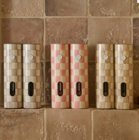 Rosy Check Electric Salt & Pepper Grinder Set