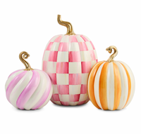 Glam 'o' ween Pumpkin Trio Centerpiece