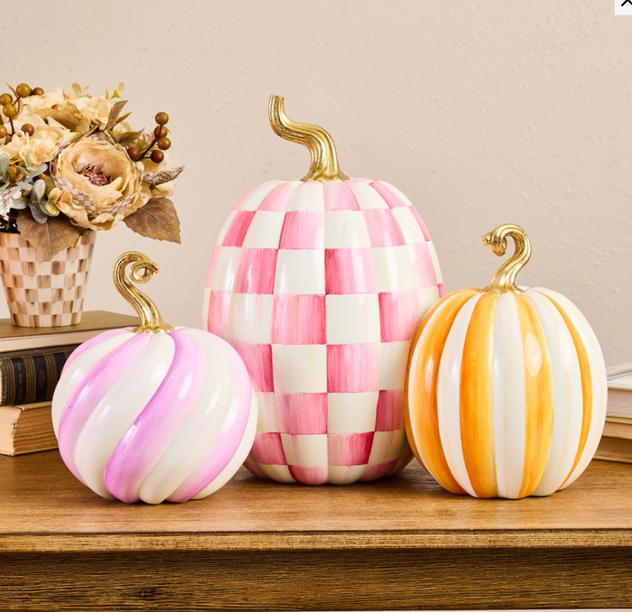 Glam 'o' ween Pumpkin Trio Centerpiece