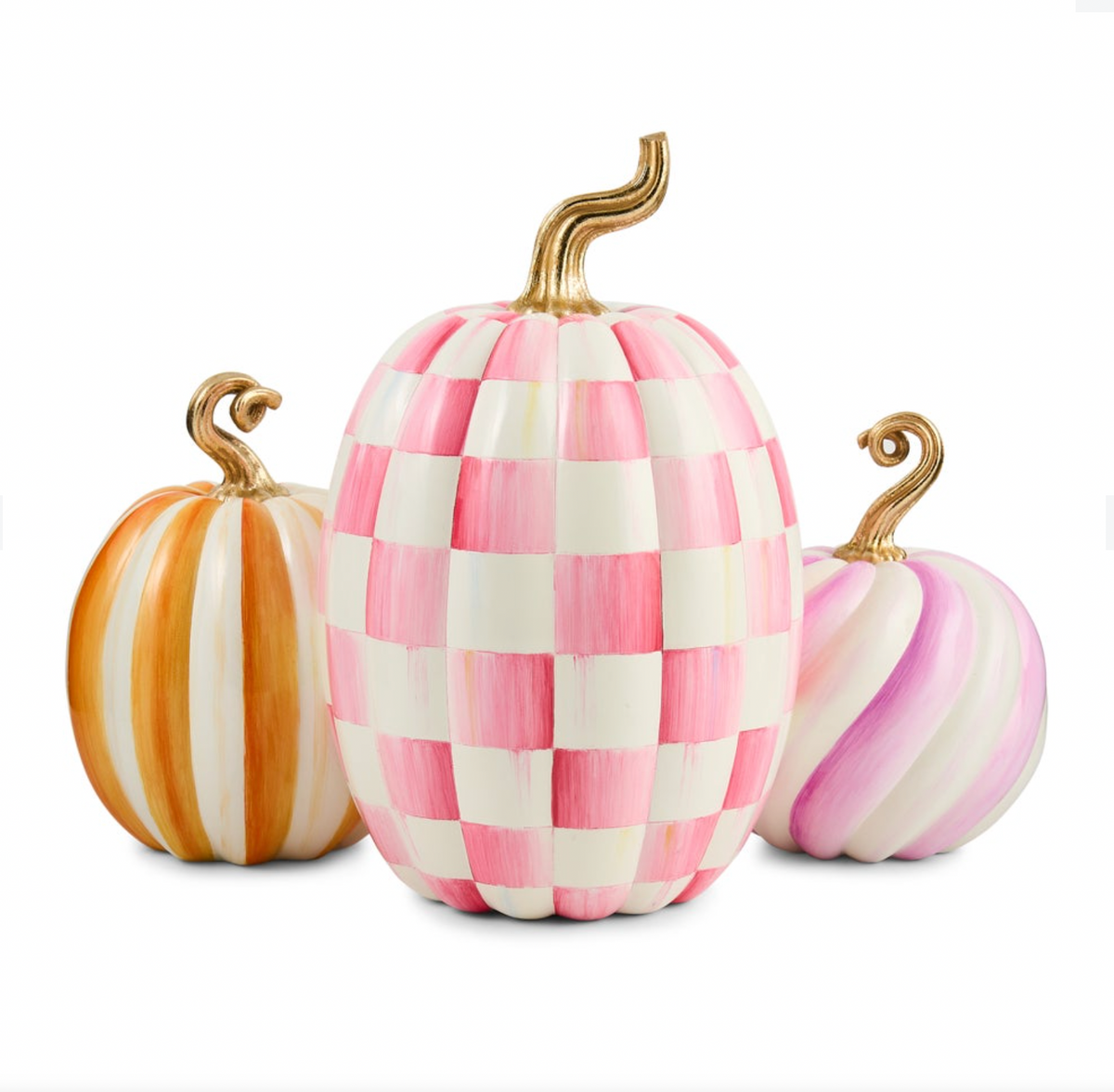 Glam 'o' ween Pumpkin Trio Centerpiece