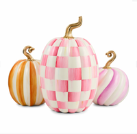 Glam 'o' ween Pumpkin Trio Centerpiece