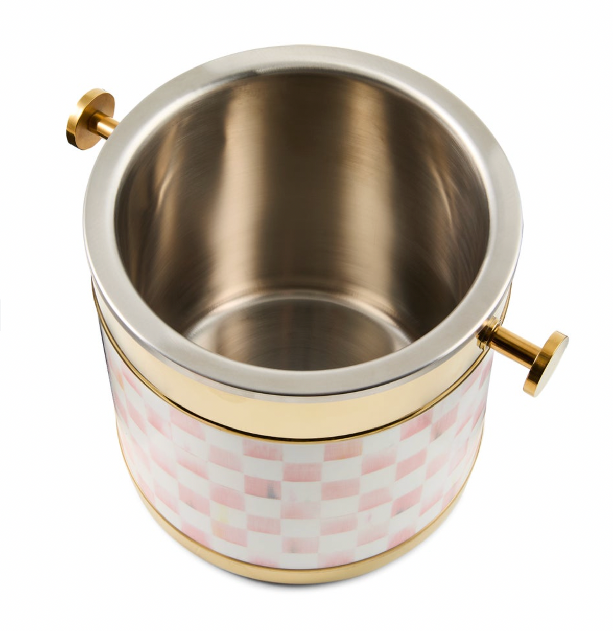 Rosy Check 3260 Gold Ice Bucket