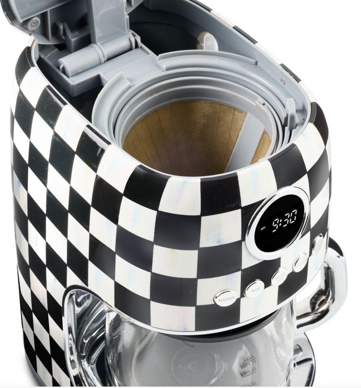Courtly Check Drip Coffee Maker