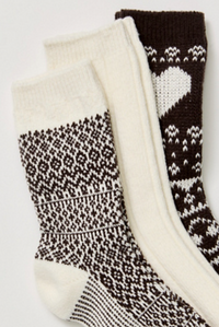 Nordic Knit Sock Pack (One Size)