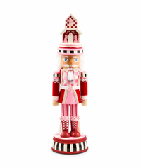 Ruby Red Wood Nutcracker