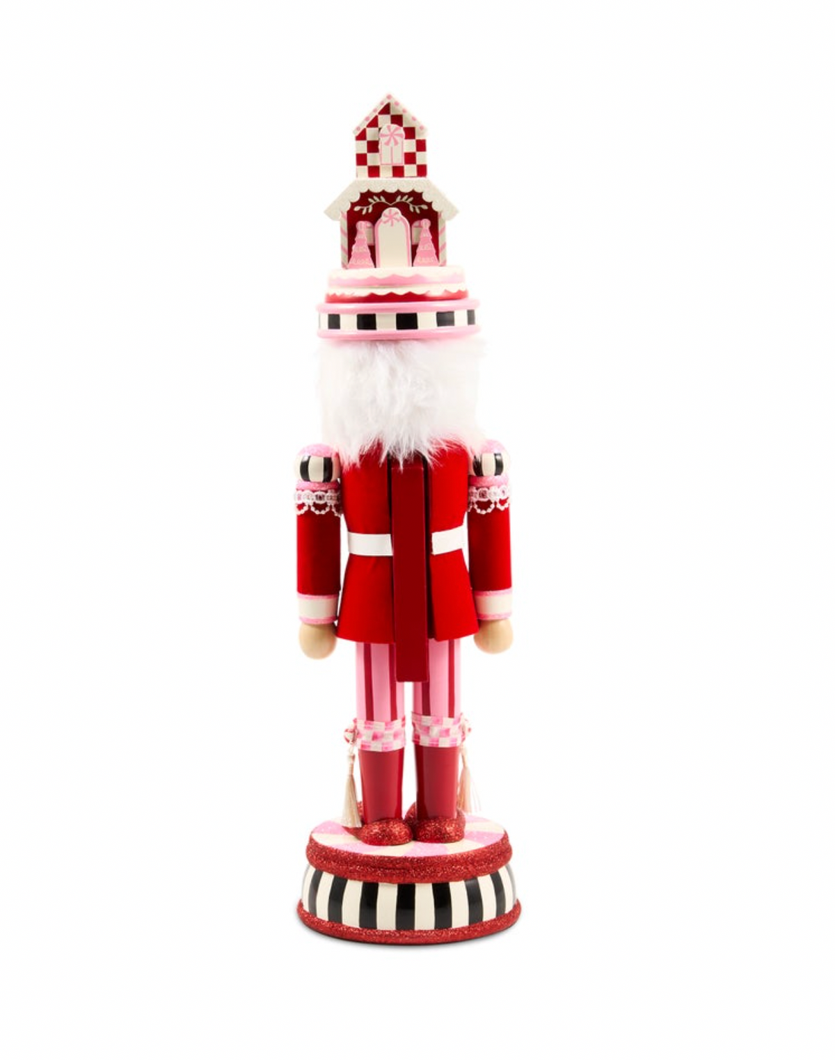 Ruby Red Wood Nutcracker