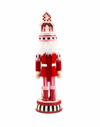 Ruby Red Wood Nutcracker