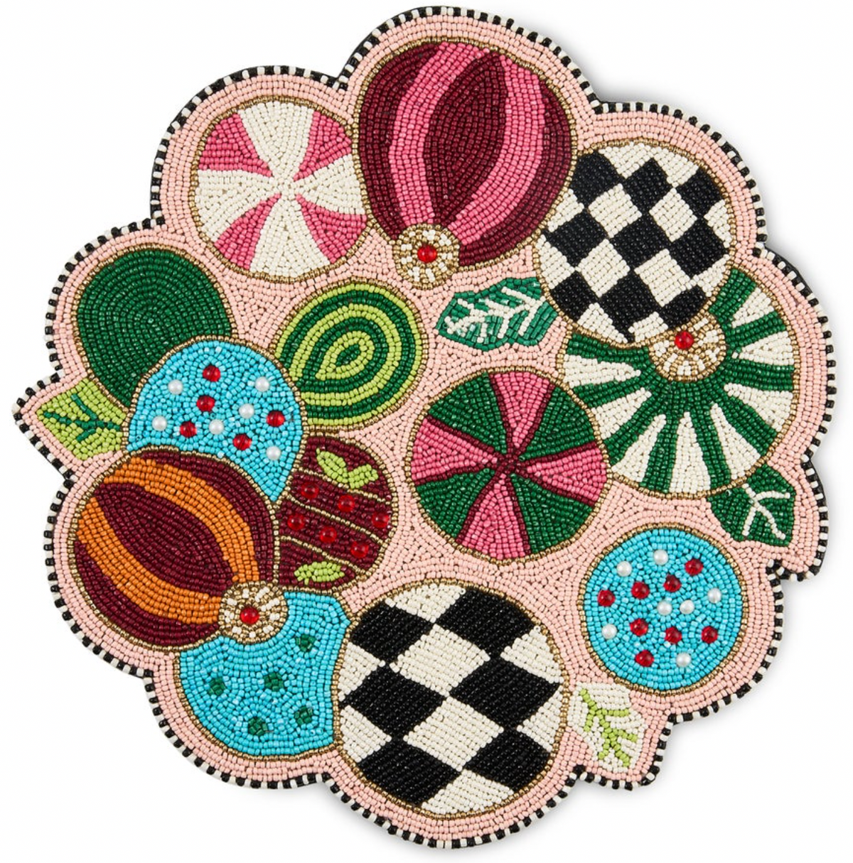 Confetti Jolly Ornaments Placemat