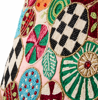 Confetti Jolly Ornament Throw Pillow