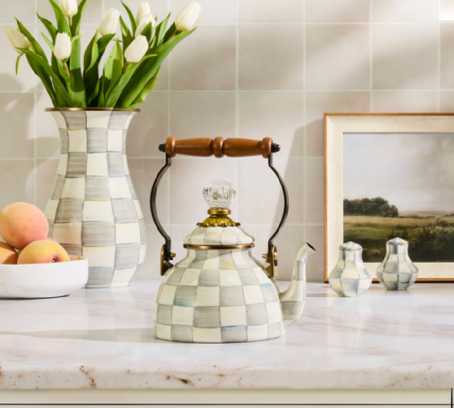 Sterling Check 1 Quart Tea Kettle