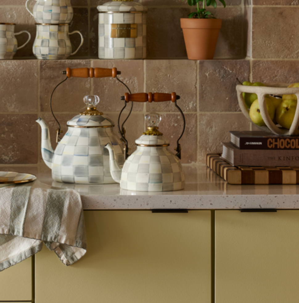 Sterling Check 1 Quart Tea Kettle