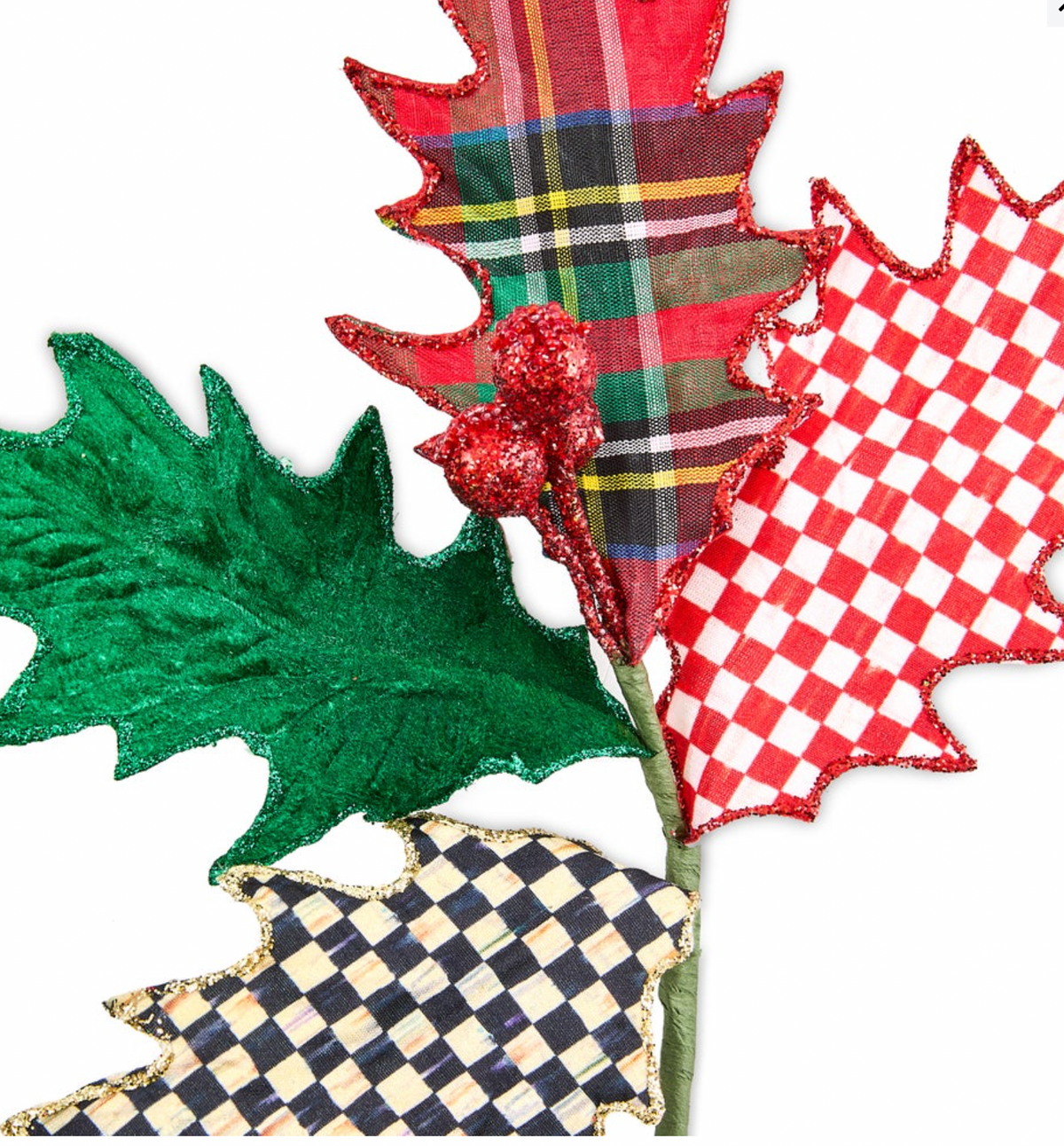 Timeless Tartan Holly Pick