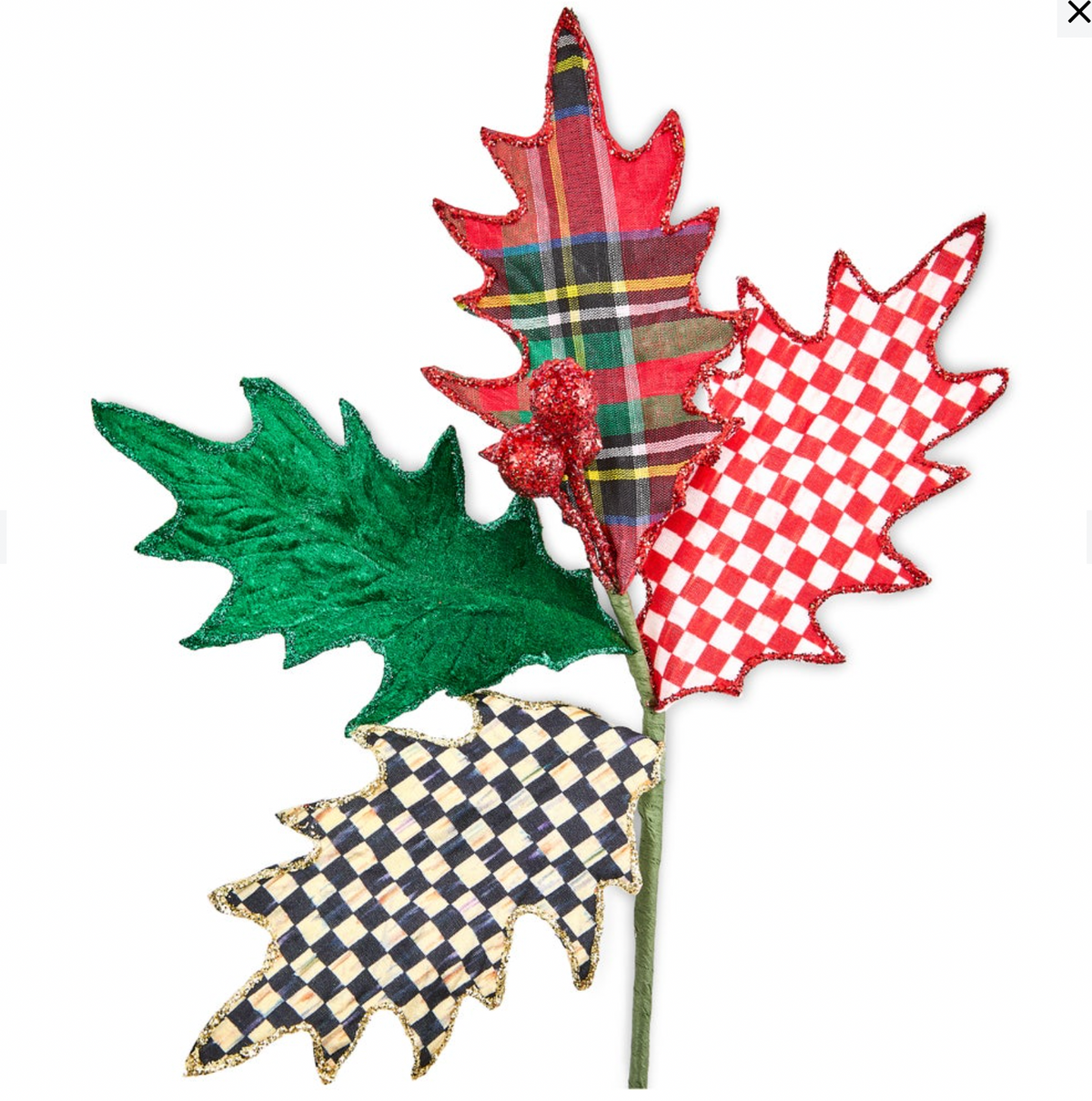 Timeless Tartan Holly Pick