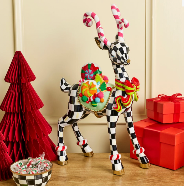 Confetti Christmas Standing Deer
