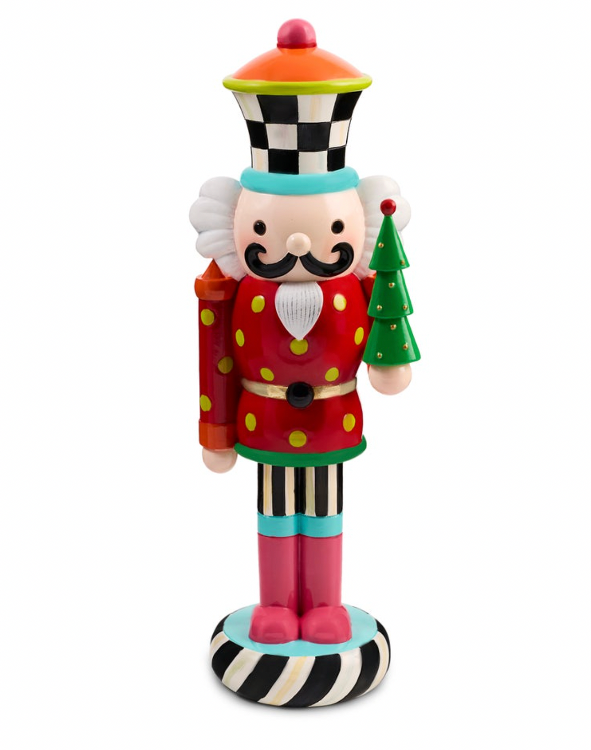 Confetti Christmas Resin Nutcracker