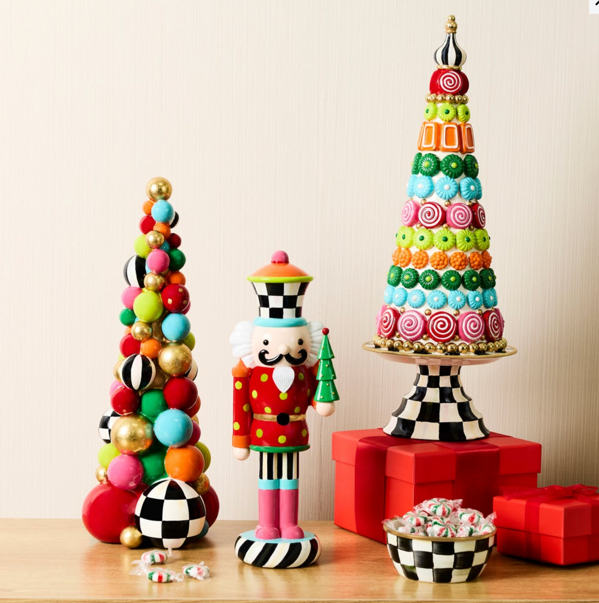Confetti Christmas Resin Nutcracker