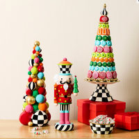 Confetti Christmas Resin Nutcracker