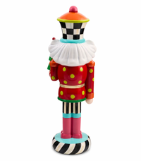 Confetti Christmas Resin Nutcracker