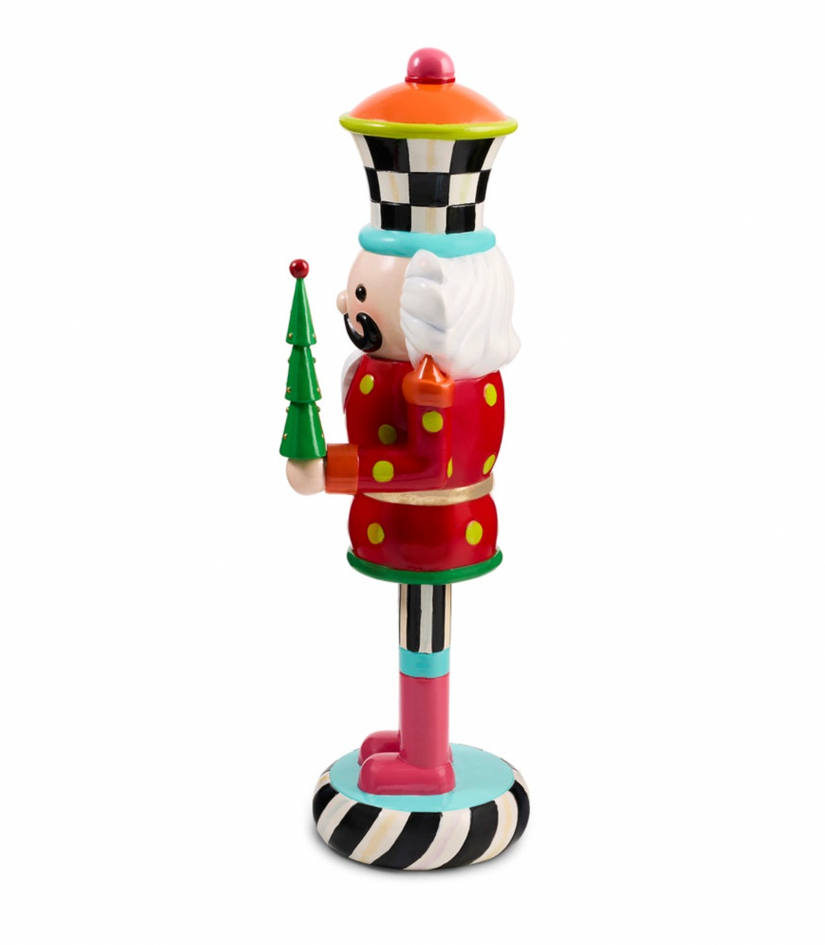 Confetti Christmas Resin Nutcracker
