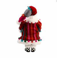 Confetti Christmas Fabric Santa