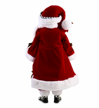 Check It Out Fabric Santa Claus