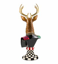 Timeless Tartan Stag Head Bust