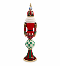 Timeless Tartan Resin Reflector Nutcracker