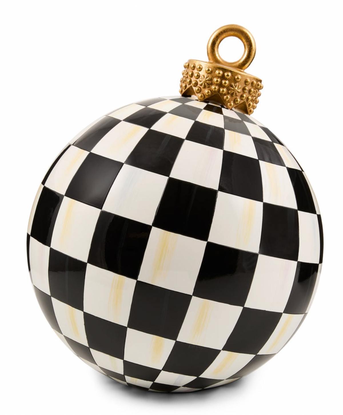 Courtly Check Large Tabletop Ornament