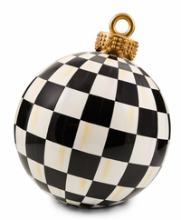 Courtly Check Large Tabletop Ornament
