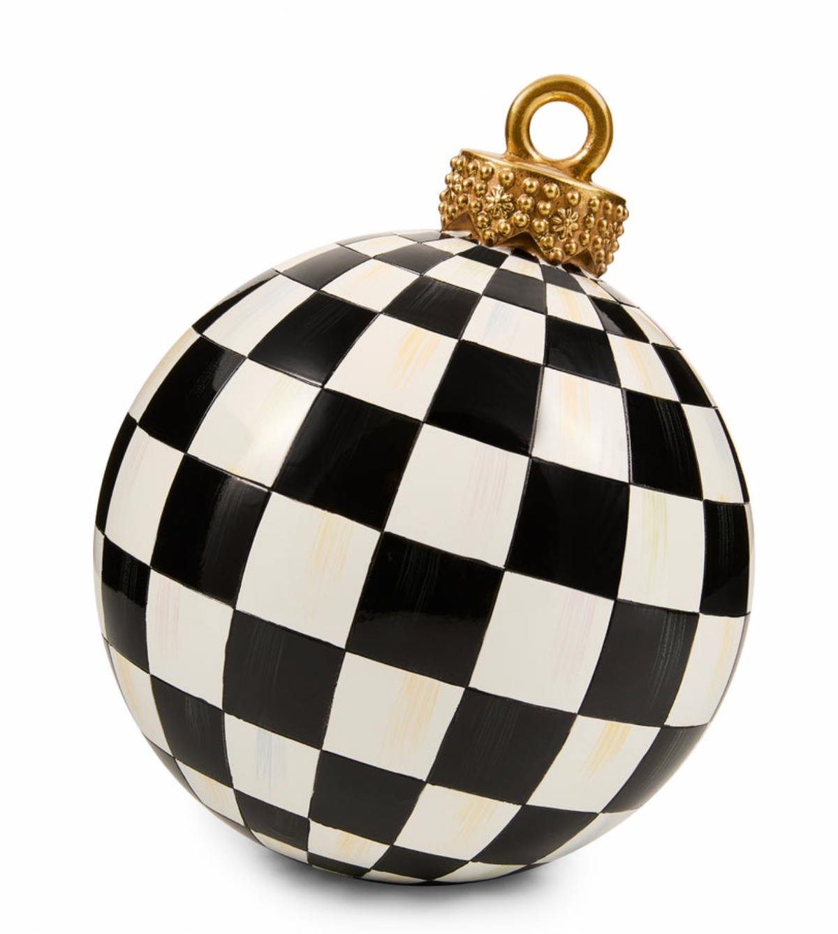 Courtly Check Small Tabletop Ornament
