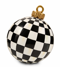 Courtly Check Small Tabletop Ornament