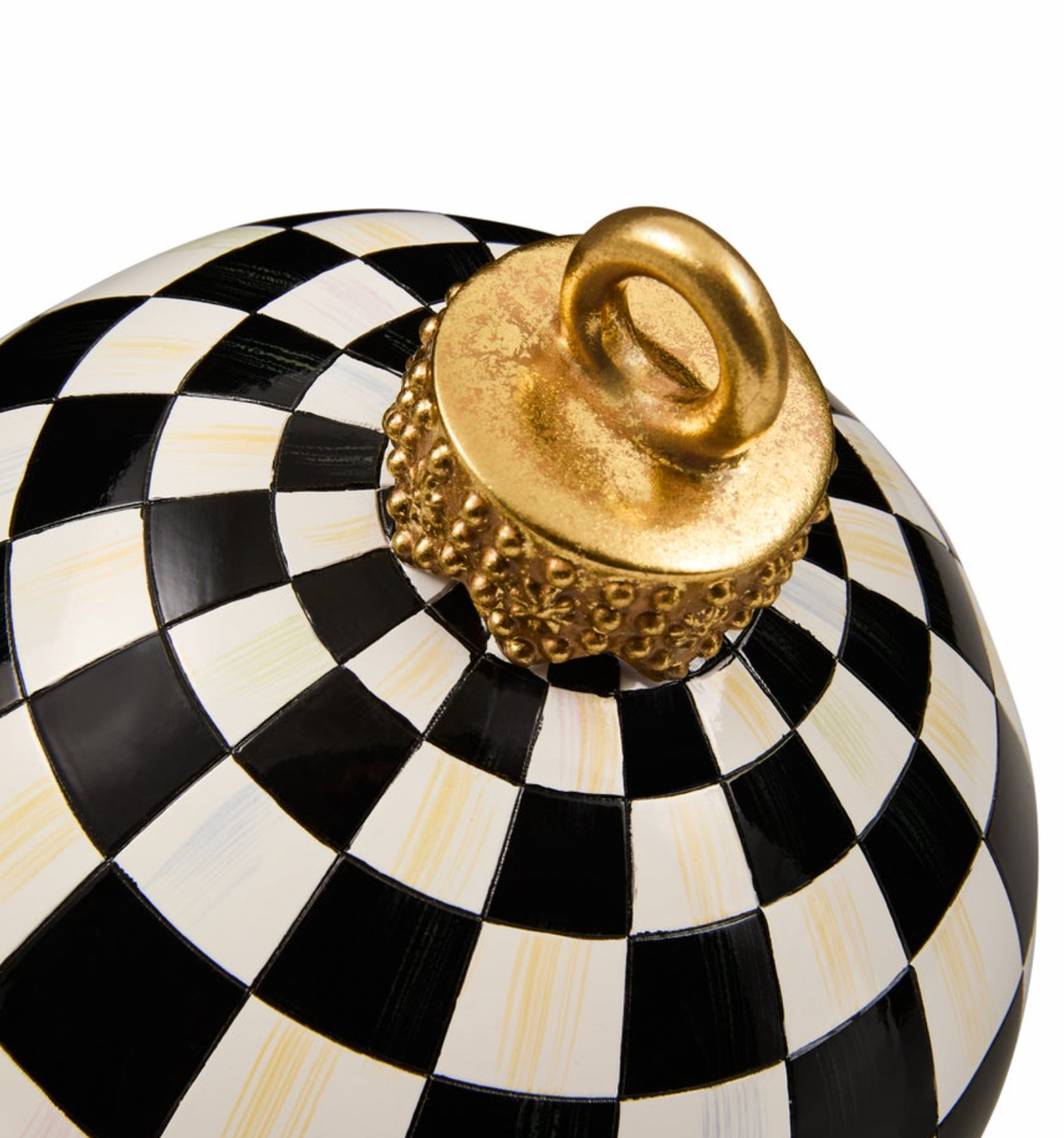Courtly Check Small Tabletop Ornament