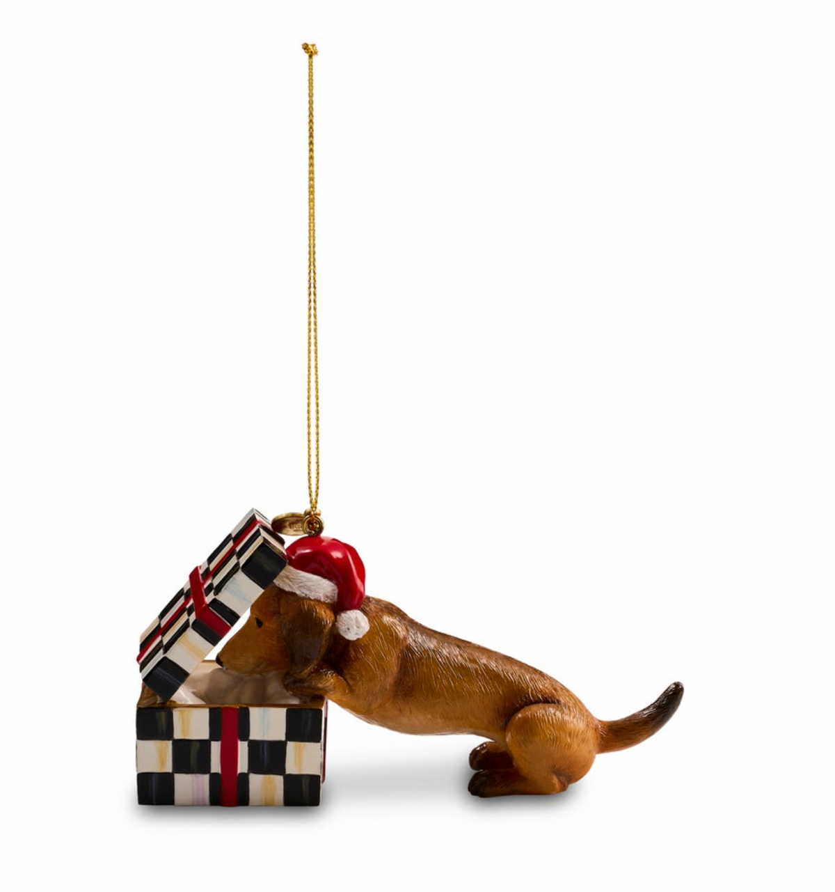 Holiday Dachshund Dog Ornament
