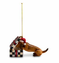 Holiday Dachshund Dog Ornament