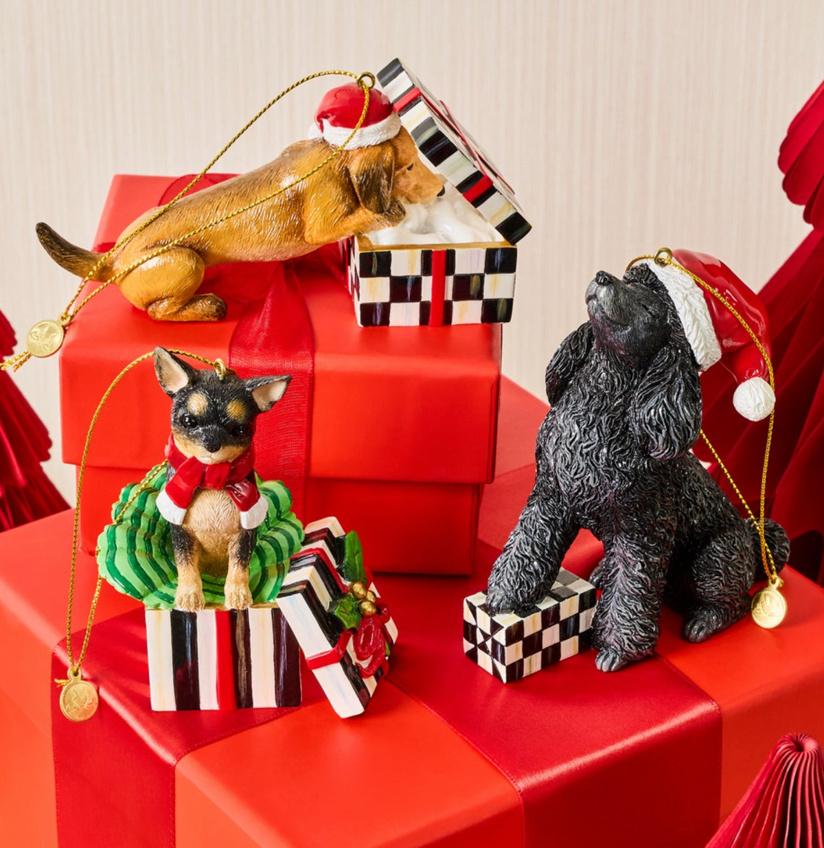 Holiday Dachshund Dog Ornament