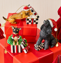 Holiday Dachshund Dog Ornament