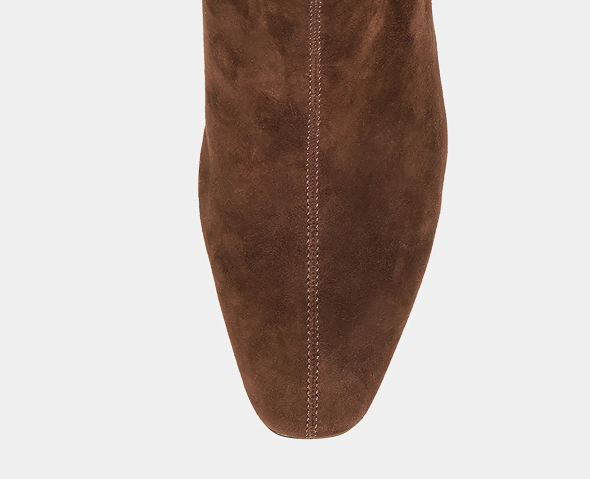 Tarine Booties Dk Brown Nubuck