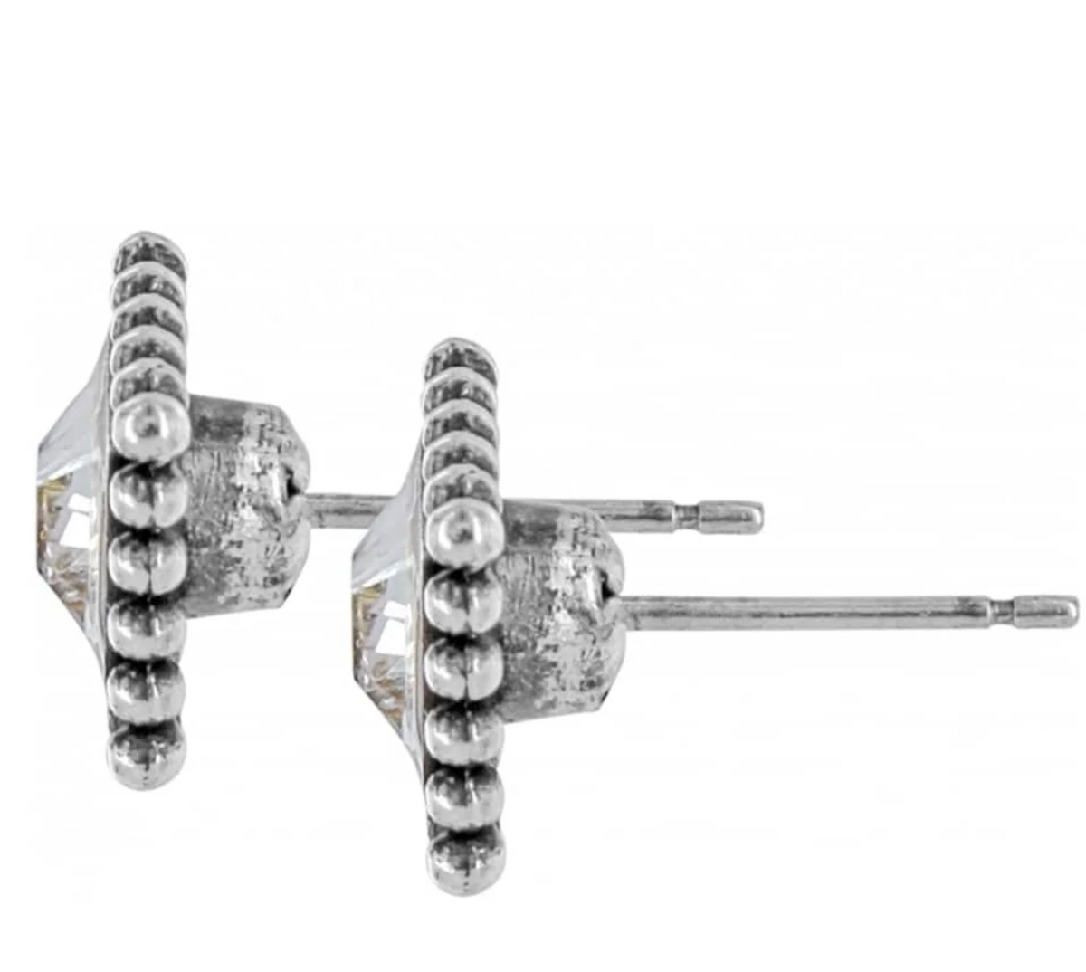 Sparkle Square Mini Post Earrings