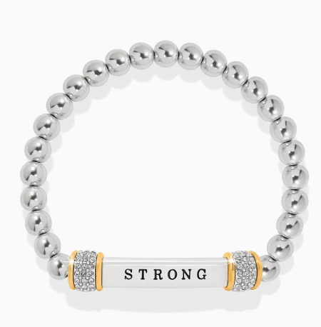 Meridian Strong Two Tone Stretch Bracelet