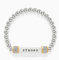 Meridian Strong Two Tone Stretch Bracelet