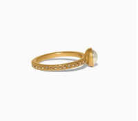 Trust Your Journey Double Pearl Rings