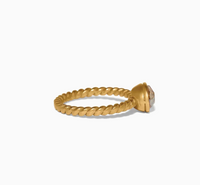 Trust Your Journey Double Pearl Rings
