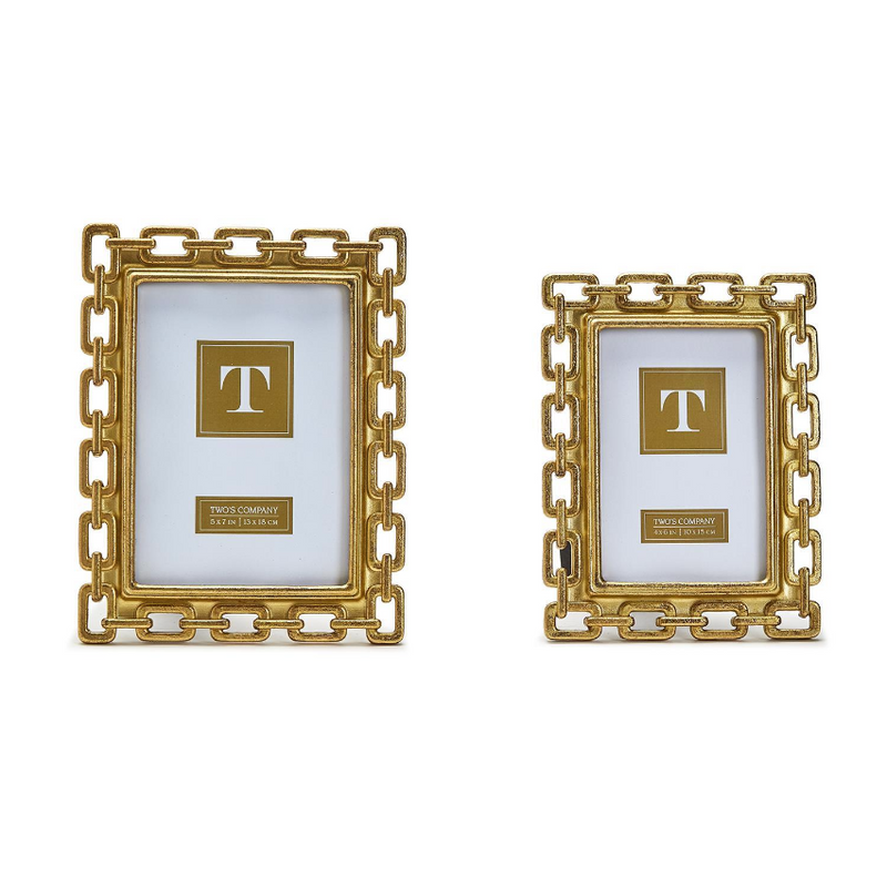 GOLD CHAIN PHOTO FRAME