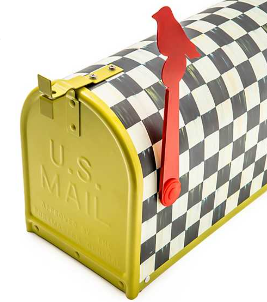 Courtly Check Mailbox