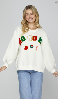 LONG SLEEVE HOLIDAY SWEAT SHIRT