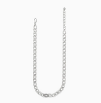 Cleo Pave Link Necklace