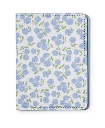 Hydrangea Print Passport Holder A/3 Designs