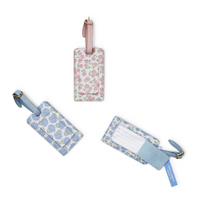 Hydrangea Print Luggage Tag Asst 3 Designs