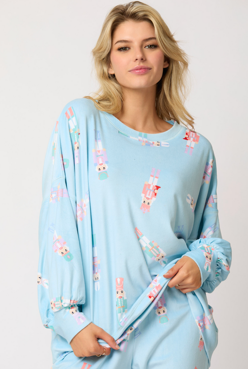 Soft Touch Fleece Nutcracker Top