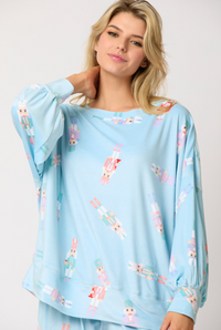 Soft Touch Fleece Nutcracker Top